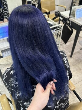 アジールヘア 所沢プロペ通り店(agir hair) ブルー