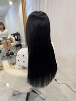 サロン ド ココ(salon de COCO) ワンカラーで叶うつやつや黒髪ロングエクステ