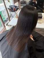 シーン(seen.) 美髪縮毛矯正+髪質改善トリートメント8step