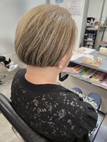 フェイス 札幌麻生店(face)&nbsp;白髪を活かしたヘアカラー