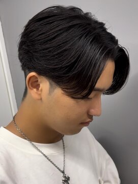 エルマーク 本山(L-MARK) センターパート/フェザーパーマ/スパイラルパーマ/men's