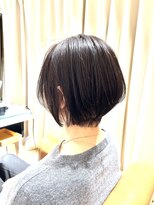ネオリーブサイン 大森店(Neolive sign) 艶髪自然な丸みショートボブ