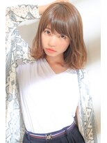 ガーデントウキョウ(GARDEN Tokyo)&nbsp;【GARDEN】無造作ウェーブ小顔ミディにメルトカラー【KOMAKI】