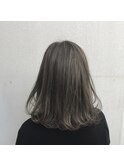 透明感が可愛いハイライトカラー