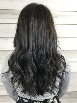 ペスカ 仙台駅前店(pesca) アッシュグレー×ハイライト