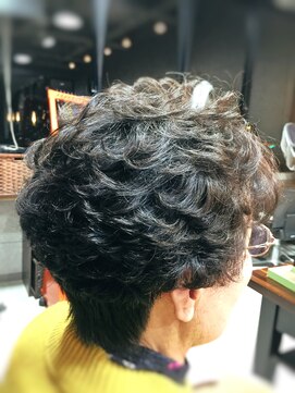 キャン 温品店(CAN) 【CAN】40代以上にオススメ♪ボリュームUPショートパーマヘア