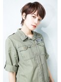 【clutch 江坂】クラッチ 江坂　大人小顔クール丸みショートA