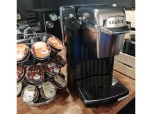 グロウヘアワークショップ(GROW hair work shop)の雰囲気（待ち時間にはコーヒーやお菓子のサービスもあり。）