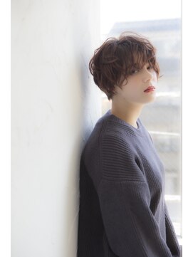 ミエル ヘア 新宿(miel hair) miel hair新宿 大人かわいい清楚モテショート