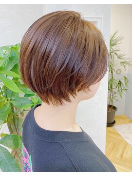 ロンドプランタン 恵比寿(Lond Printemps) 【Lond佐野】黒髪ボブルフ　ネビージュ　ショートボブ
