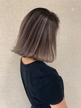 【市来流】バレイヤージュ・エアタッチ・ハイライト。講習も行う実力派！カラーのスペシャリストの技術を！