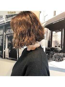 リバレッジ 広尾(Leverage) ロンドンガールパーマボブ