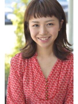 アドラーブル 長岡新保店(adorable) 【adorable】くびれ外ハネキュートボブヘルシーバング