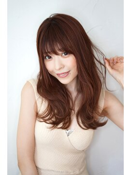 ラクシア(LUXIA) コテ巻き風パーマスタイル