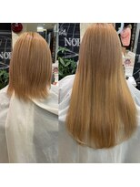 アンク クロス 関内店&nbsp;ロアエクステ100枚！ビフォー、アフター！