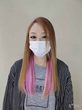 ウィット アンド ラファム Wit &La Famme エクステで作るインナーカラー