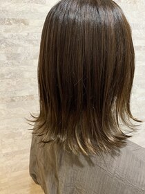 ヘア デザイン クランプ フロント(Hair Design CLAMP front) グラデーションカラー  シナモンベージュ