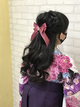 ビューティサロン ドルチェ ヘアアレンジ ((ハカマ))