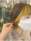 フェイスフレーミング×ハニーイエロー