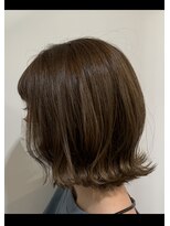 ハロ 蕨(HALO)&nbsp;外ハネボブ×ナチュラルベージュ【HALO みさき】