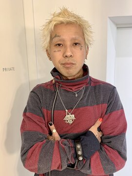 レコ 渋谷(LECO) メンズ抜きっぱなしブリーチ