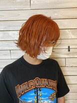 デコヘアー キートス(DECO HAIR kiitos) オレンジカラー