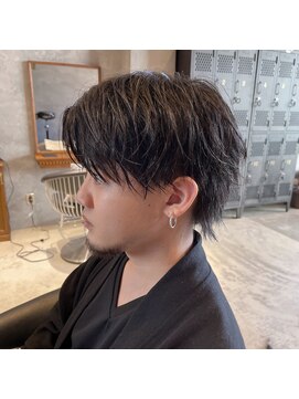 ロンドカスティーヨ 四日市(Lond castillo) センターパート/センターパートウルフ/ウルフ/ニュアンスパーマ