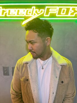 グリーディーフォックス 代々木(Greedy FOX) 束感/コンマヘア/アップバング/ツーブロックマッシュ/フェード