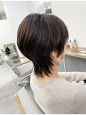 ウルフカット/ナチュラルハイライト