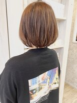 キャアリー(Caary)&nbsp;福山市美容室Caary 梅雨対策ナチュラルストレートボブ
