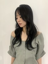 ドットヘアーエフェクト(dot. hair effect)&nbsp;透明感ある暗髪ロングヘア