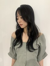 ドットヘアーエフェクト(dot. hair effect) 透明感ある暗髪ロングヘア