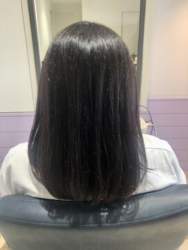 ネオリーブエクラ 上野御徒町店(Neolive eclat) 暗髪艶ラベンダー