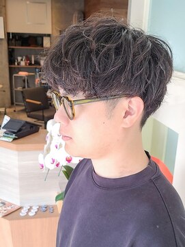 ヒート トウキョウ 目黒店(HEAT TOKYO) ツイスパマッシュ波巻きダウンパーマメンズ目黒