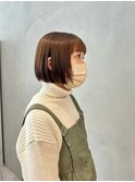 美髪＊イメチェンショートボブ＊オレンジベージュ＊髪質改善