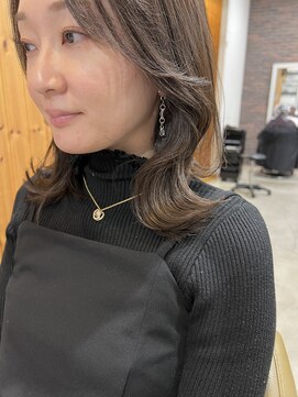 ディッシュ 五反田(dish) 韓国ヘア/くびれミディアム☆五反田美容室