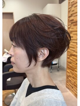 エリーザ 川越駅前店(Elisa) 大人美人ショート！白髪ぼかしでツヤツヤ！（川越駅）