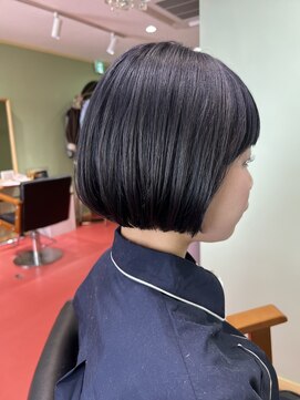 エマ(emma) 【1ブリーチ】ブラックラベンダー!