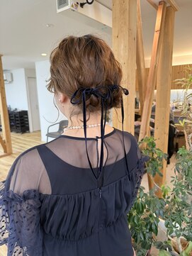 オアシス(oasis) ボブヘアアレンジお呼ばれヘアセット