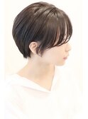 【 I. 】30代からのナチュラル前下がりショートボブ 川口