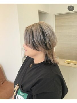 メルク(merc) カール/セミディ/シアーカラー/姫カット/ローライト