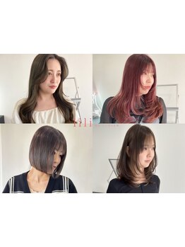 先を見越した色選定とデザインで、ずっと楽しめるハイトーンカラーが人気♪圧倒的なカット・カラー技術☆