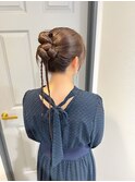 カチモリ/ヘアアレンジ/お呼ばれヘア