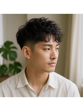 スープレックス ヘアーデザイン(SOUPREX HAIR DESIGN) SOUPREX大人メンズ　刈り上げ無造作パーマ　20代 30代 40代50代