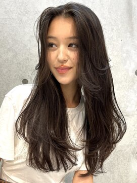 ヨロ 渋谷(YOLO) 韓国ヘアーハッシュカットレイヤーカットハイライトカラー