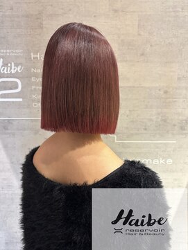 レザボアハイブ(reservoir Haibe) 30代40代白髪ぼかしボブ