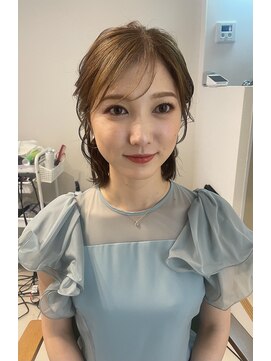 シュクレアミ 福島(sucre ami) 記念日ヘアメイク【福島/ヘアメイク】