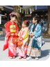 【七五三】空きあり！着付けカジュアルヘアメイク/電話確認後ネット予約可能