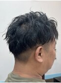 メンズツイストパーマメンテナンスカット