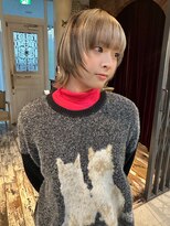 トレンチ(TRENCH)&nbsp;【 TSUJI 】デザインカラー ローライト ケアブリーチ レイヤー